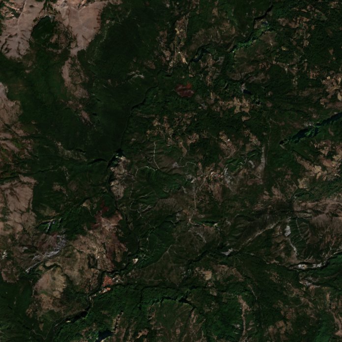 Sentinel-2 felvétel
