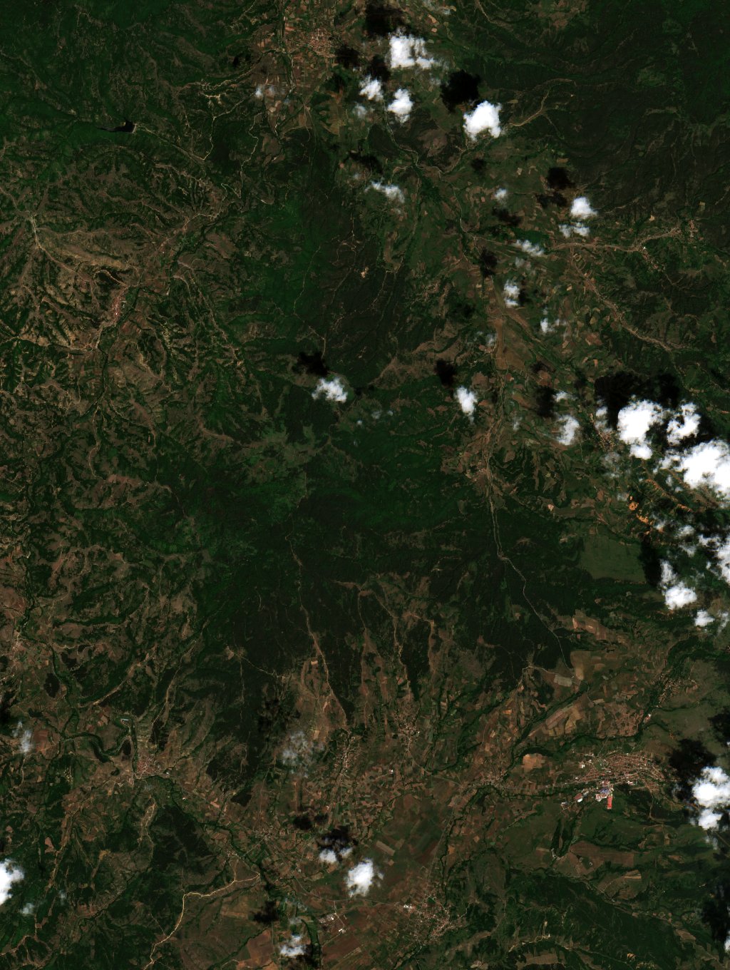 Sentinel-2 felvétel