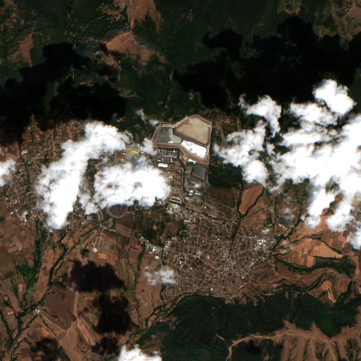 Sentinel-2 felvétel