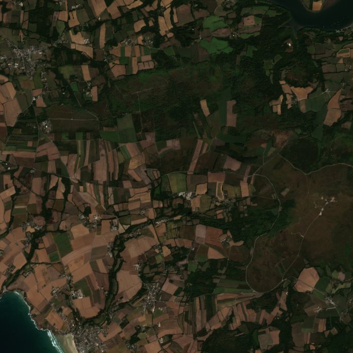 Sentinel-2 felvétel