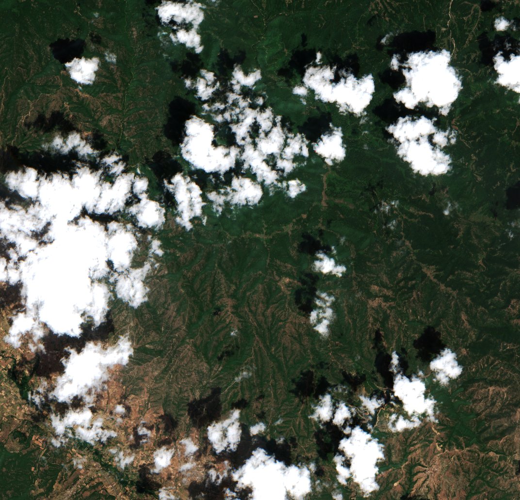Sentinel-2 felvétel