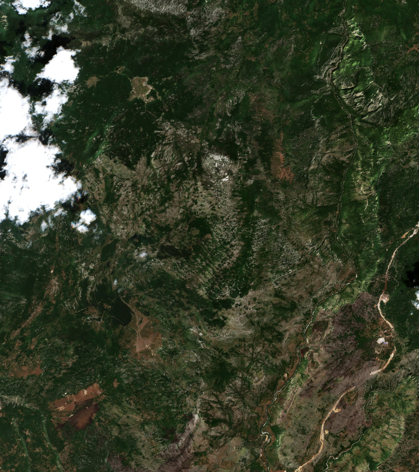 Sentinel-2 felvétel