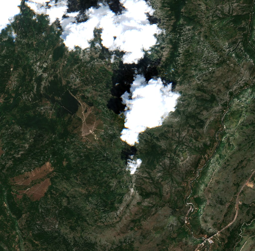 Sentinel-2 felvétel