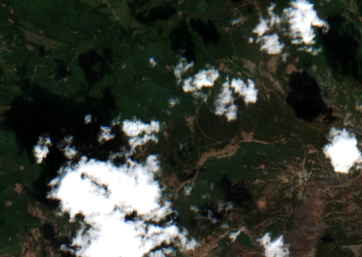 Sentinel-2 felvétel