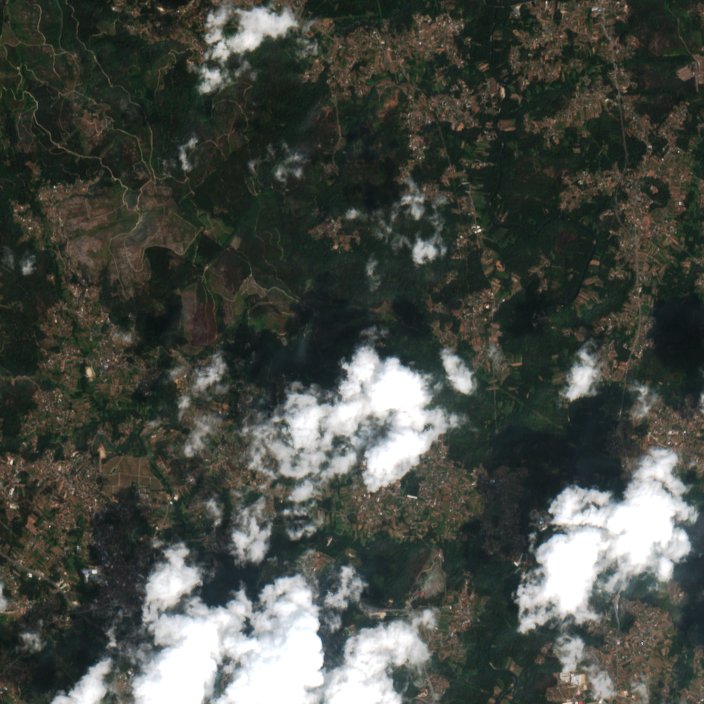 Sentinel-2 felvétel