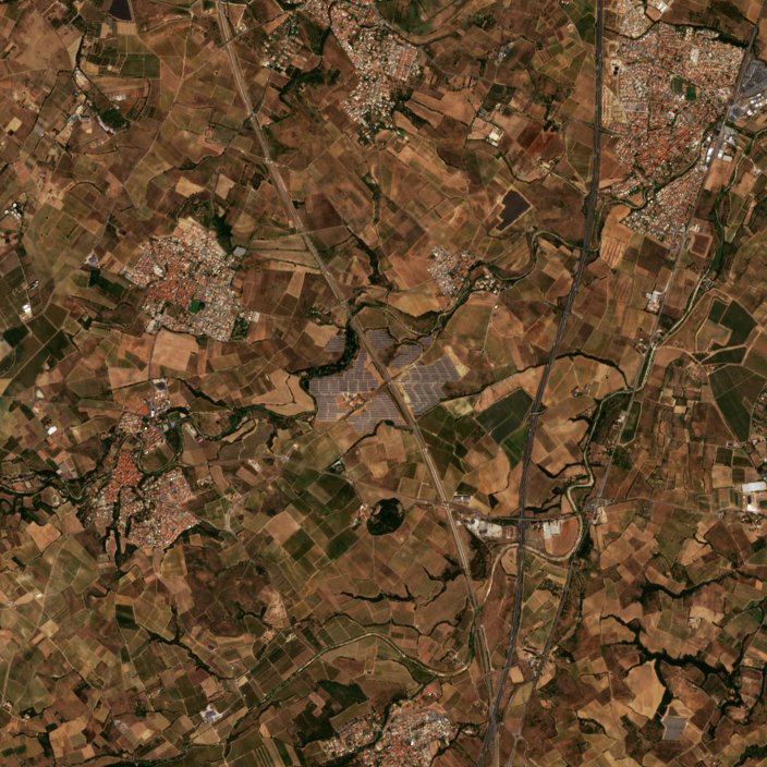 A terület a tűz előtt, 2026. augusztus 14.