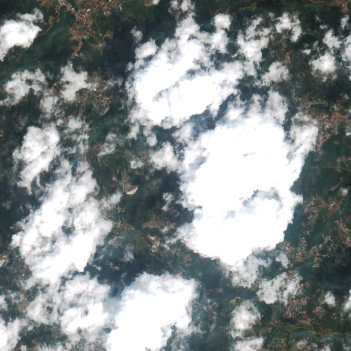 Sentinel-2 felvétel
