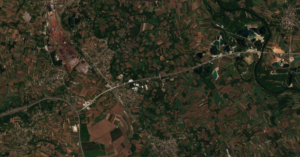 Sentinel-2 felvétel