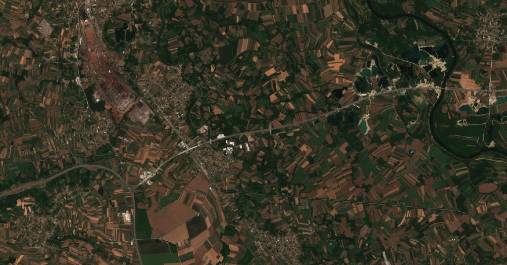 A terület a tűz előtt, 2026. június 29.
