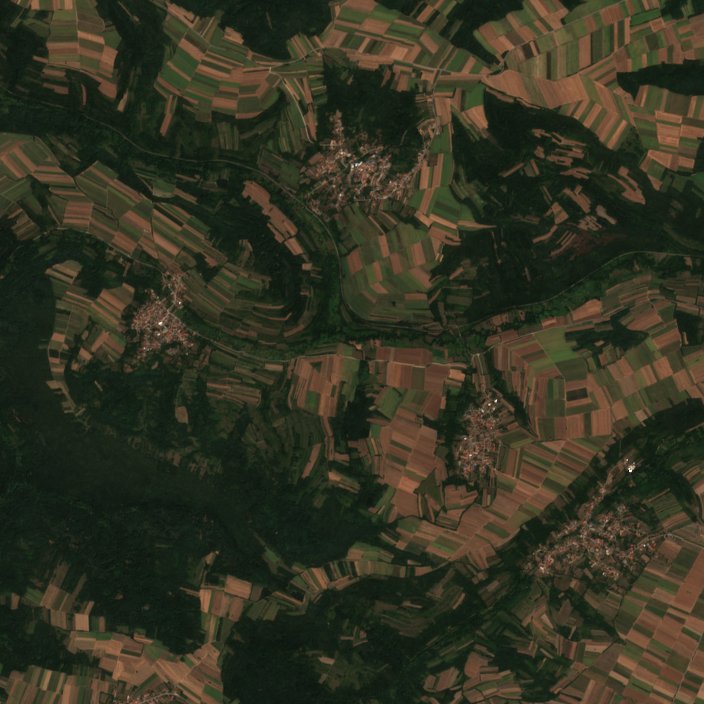 Sentinel-2 felvétel