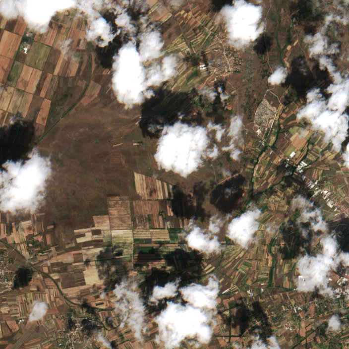 Sentinel-2 felvétel