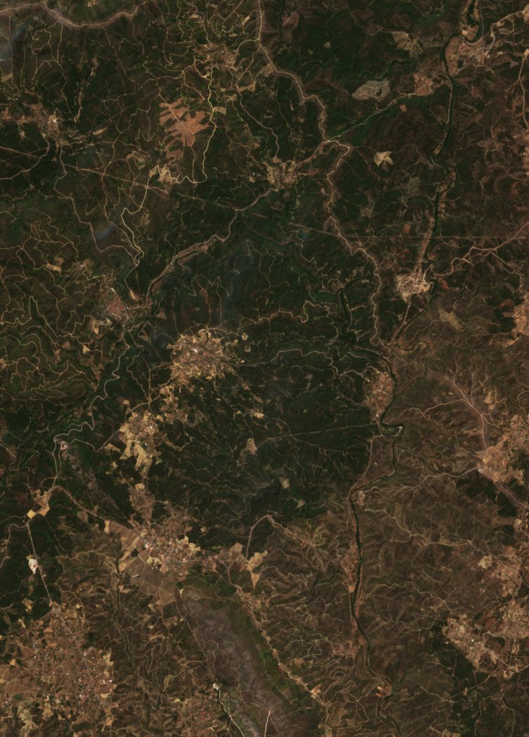 Sentinel-2 felvétel