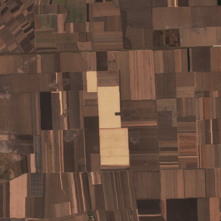 Sentinel-2 felvétel
