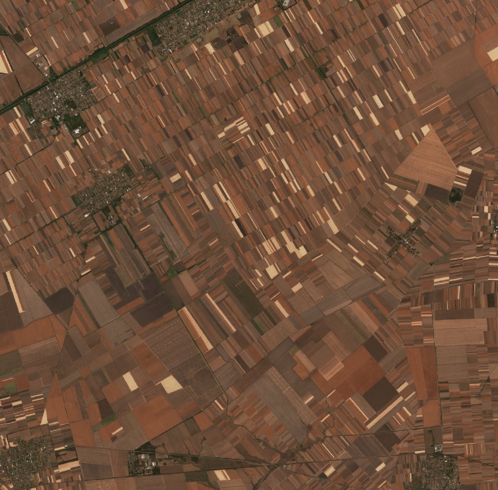 Sentinel-2 felvétel