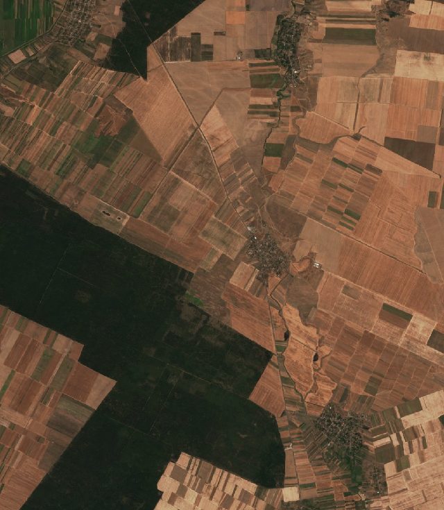 Leégett terület műholdról, 2026. 09. 06.