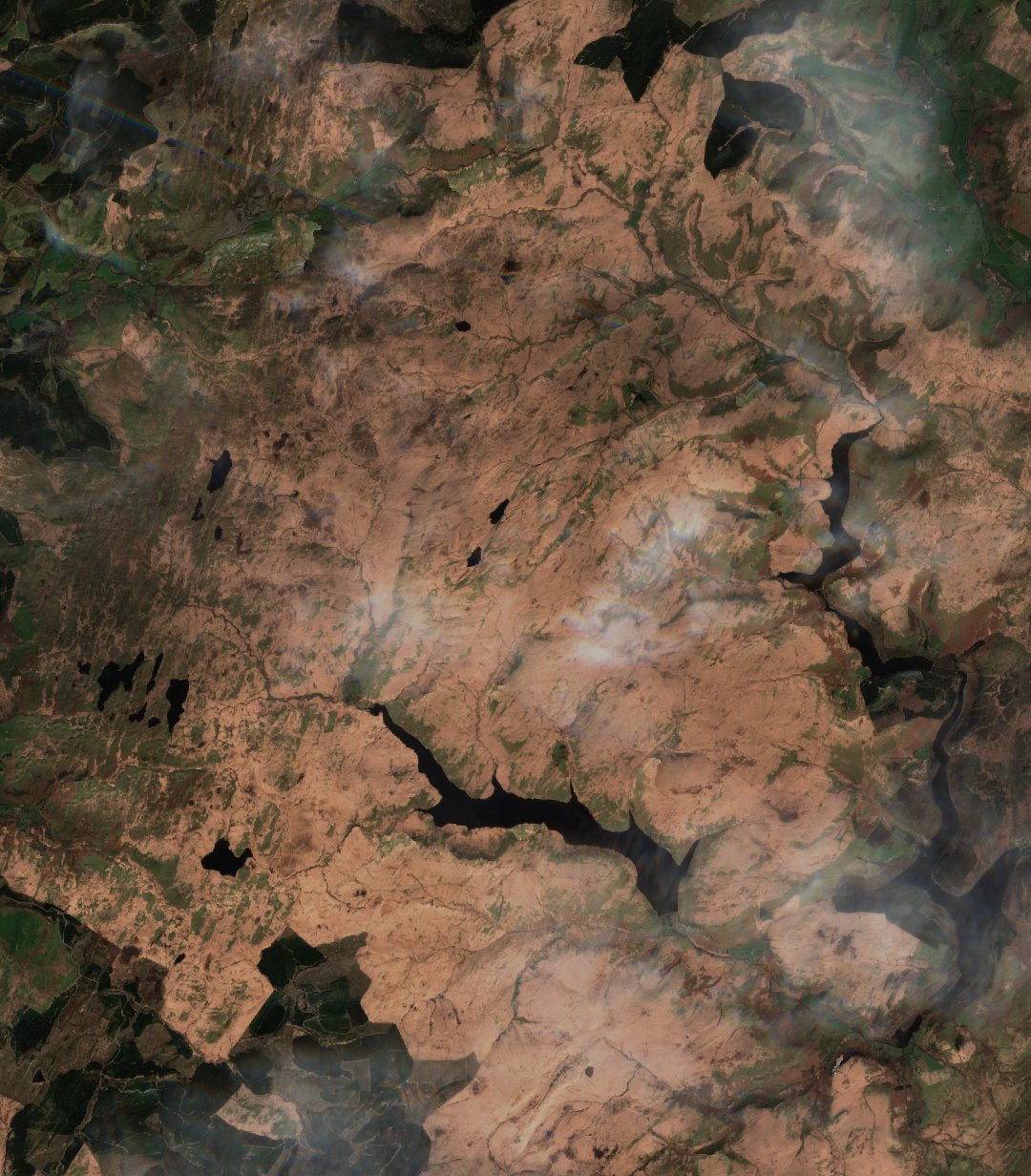 Sentinel-2 felvétel