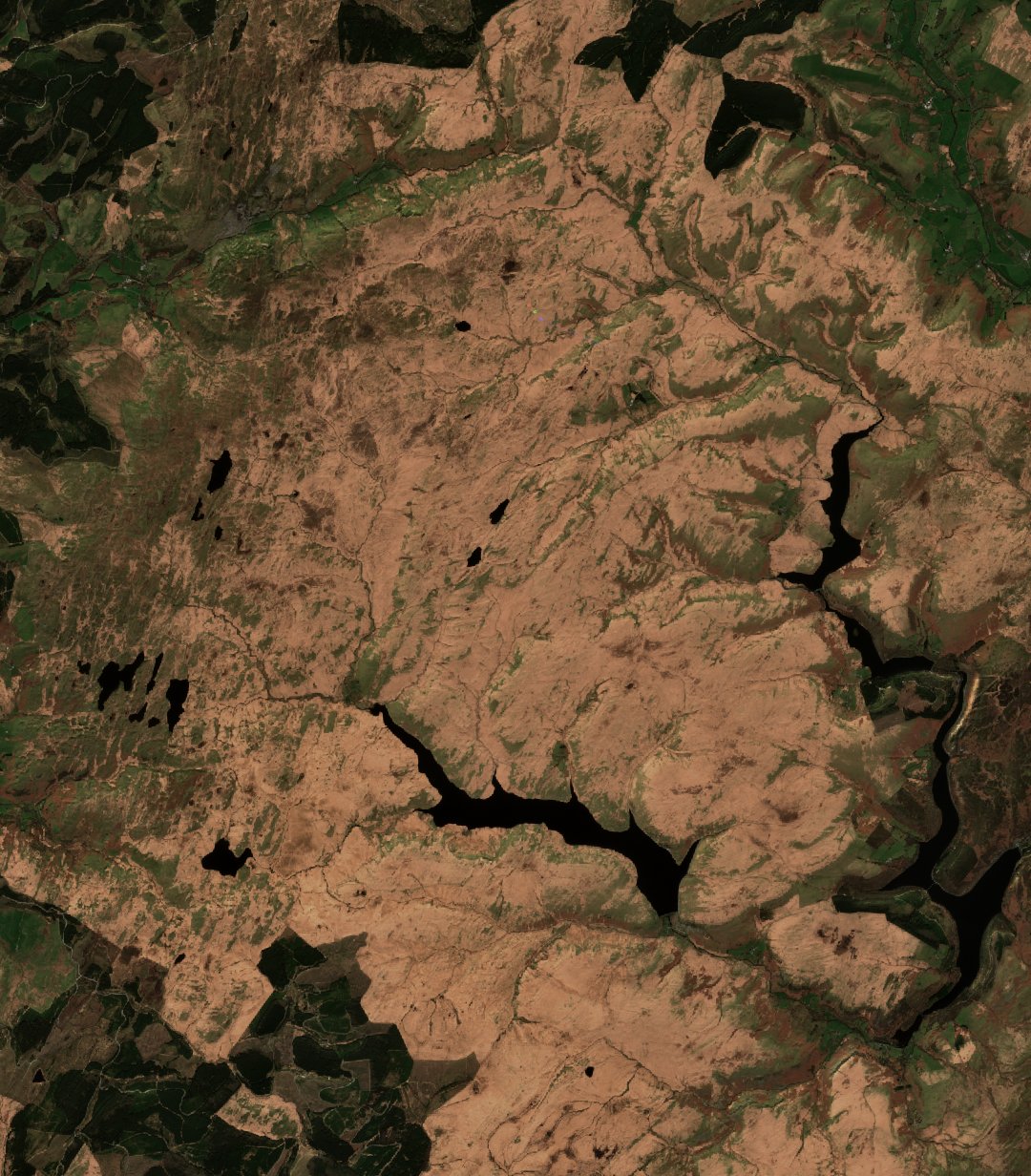A terület a tűz előtt, 2026. április 8.