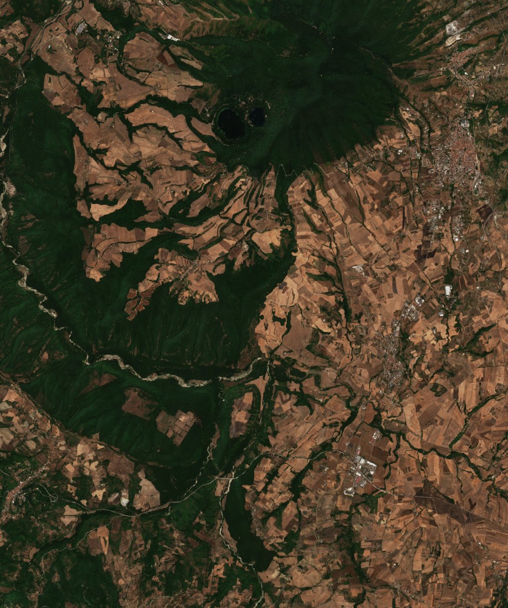 Sentinel-2 felvétel