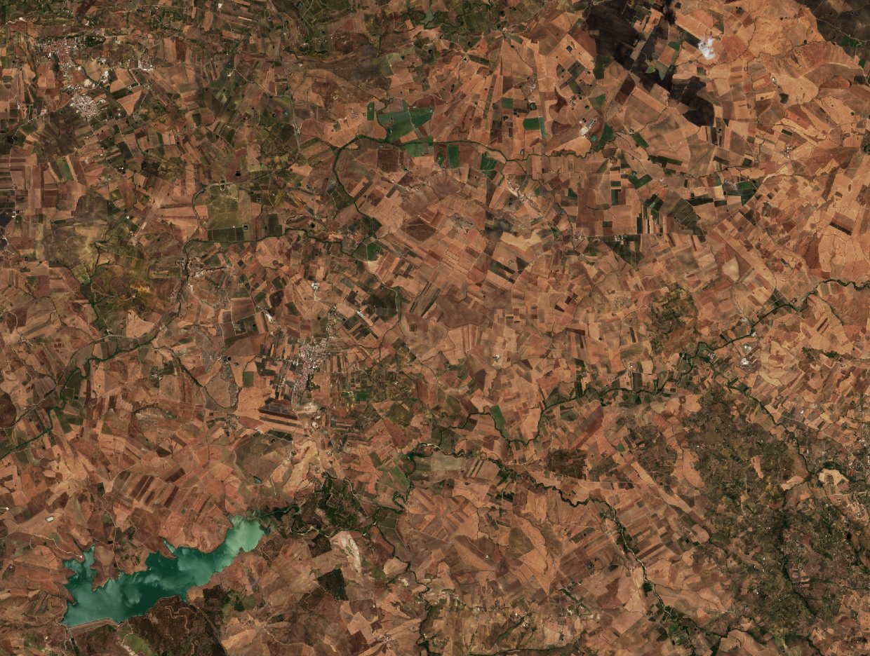 Sentinel-2 felvétel