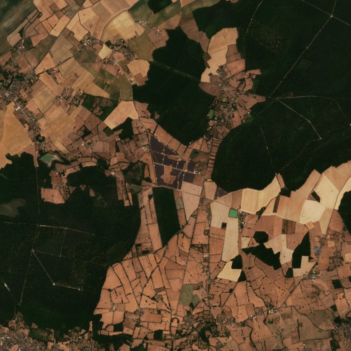 A terület a tűz előtt, 2026. július 28.