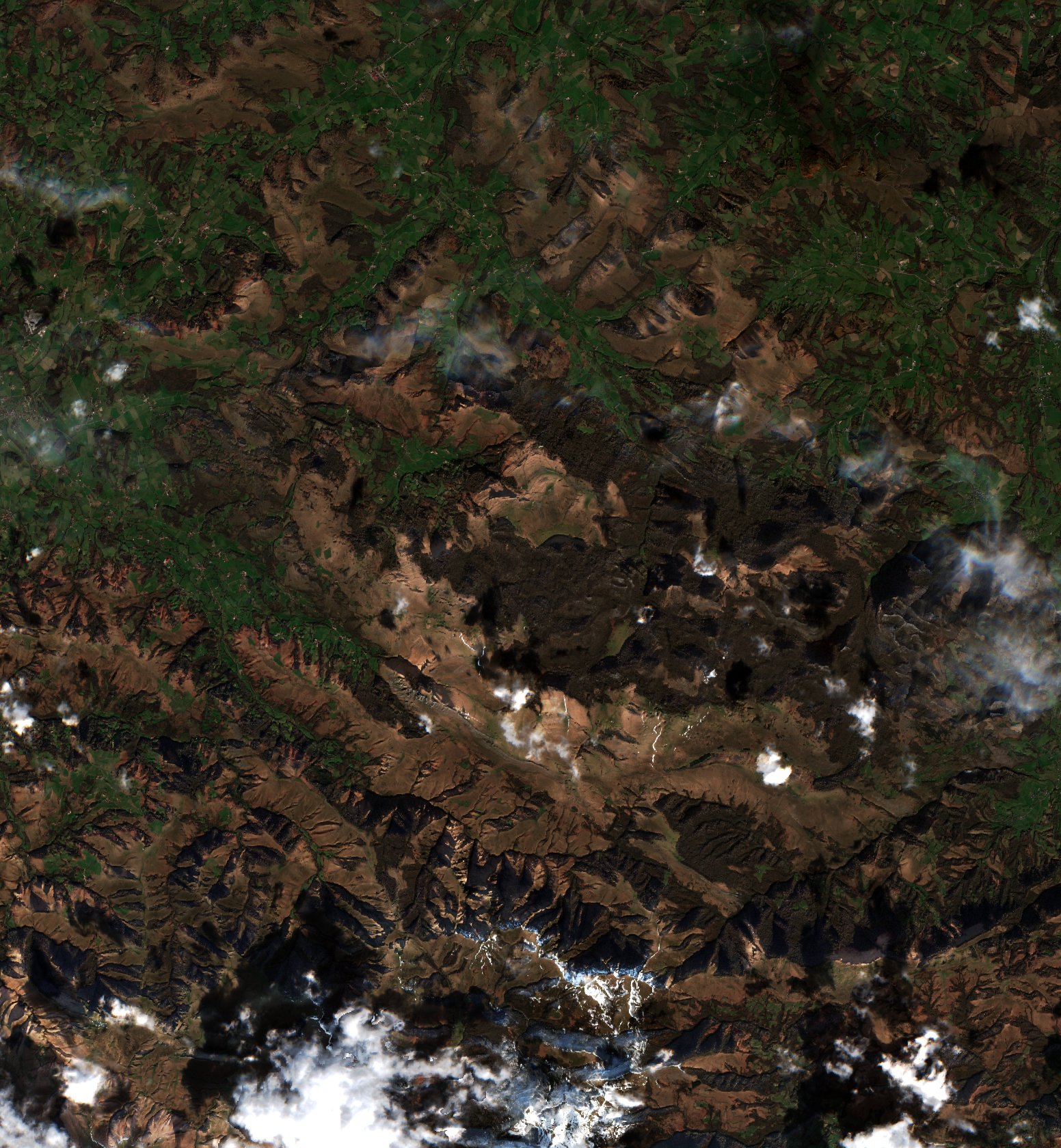 Sentinel-2 felvétel