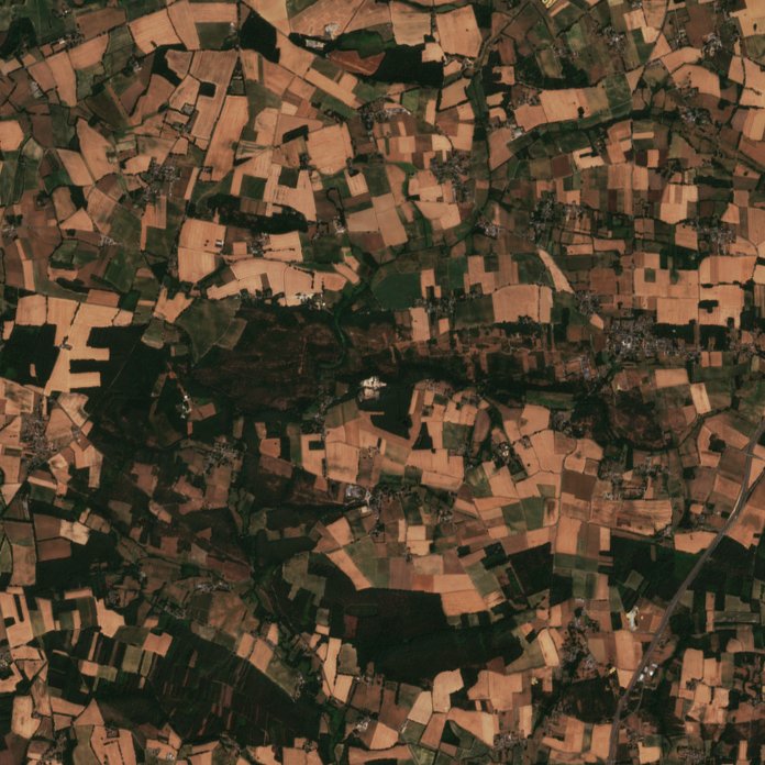 Sentinel-2 felvétel