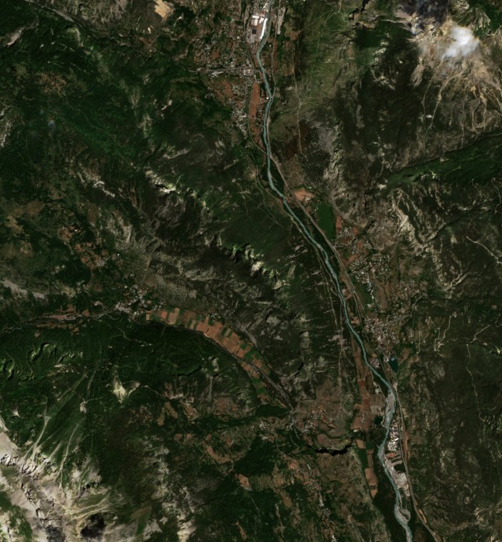 Sentinel-2 felvétel