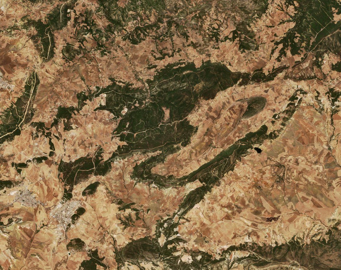 Sentinel-2 felvétel
