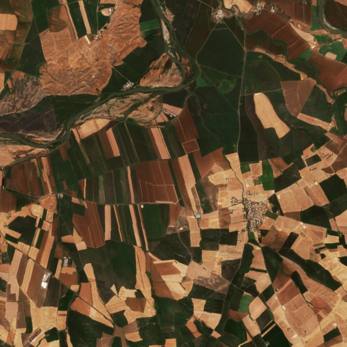 Sentinel-2 felvétel