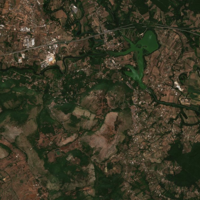 Sentinel-2 felvétel