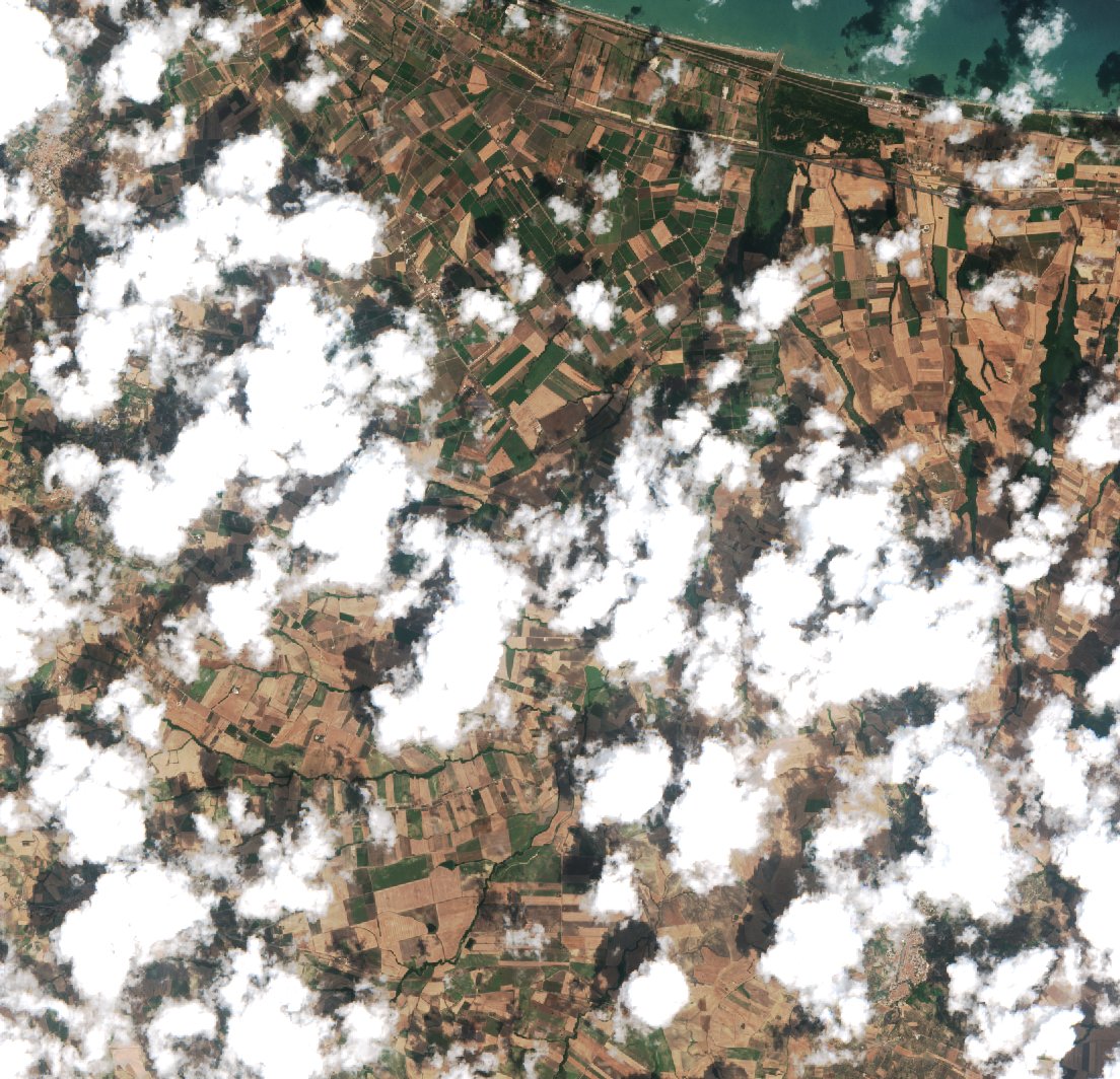 Sentinel-2 felvétel