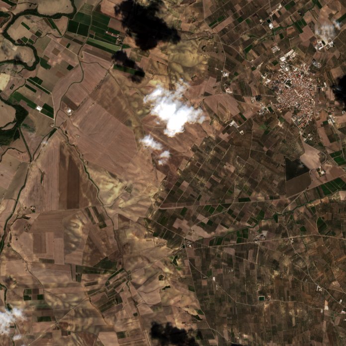 Sentinel-2 felvétel