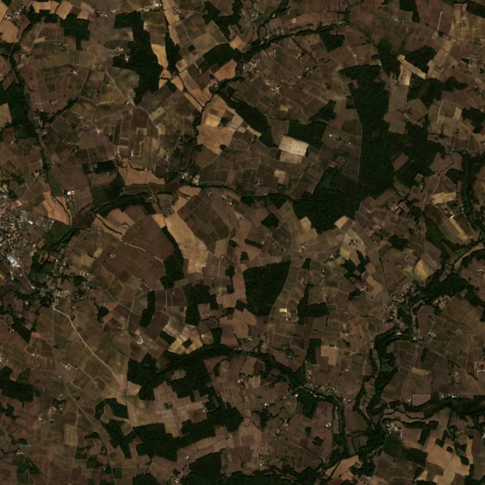 A terület a tűz előtt, 2026. szeptember 19.