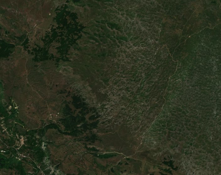 Sentinel-2 felvétel
