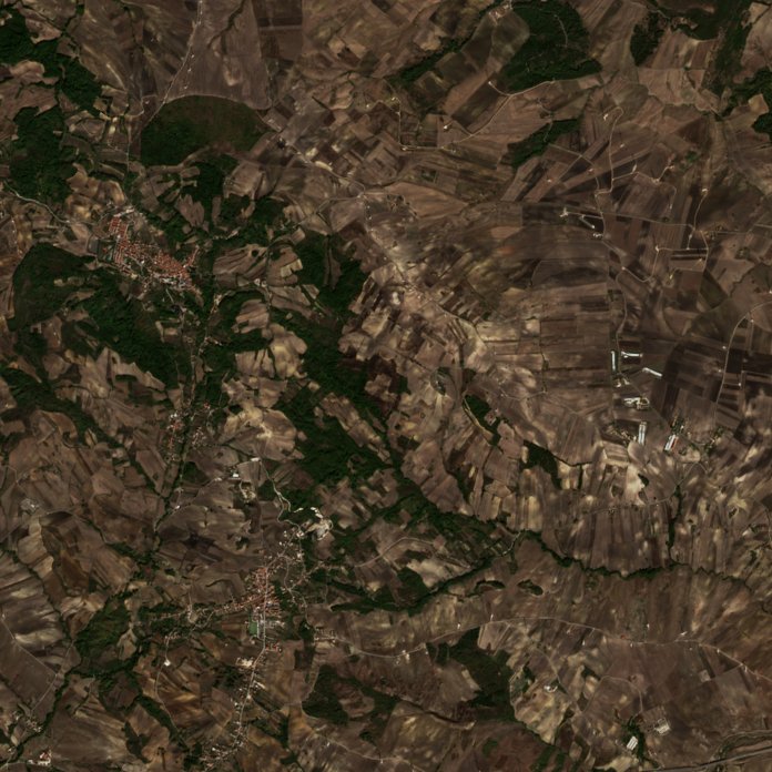 A terület a tűz után, 2026. október 18.