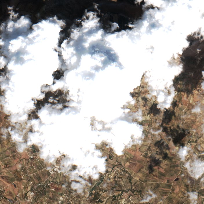 Sentinel-2 felvétel