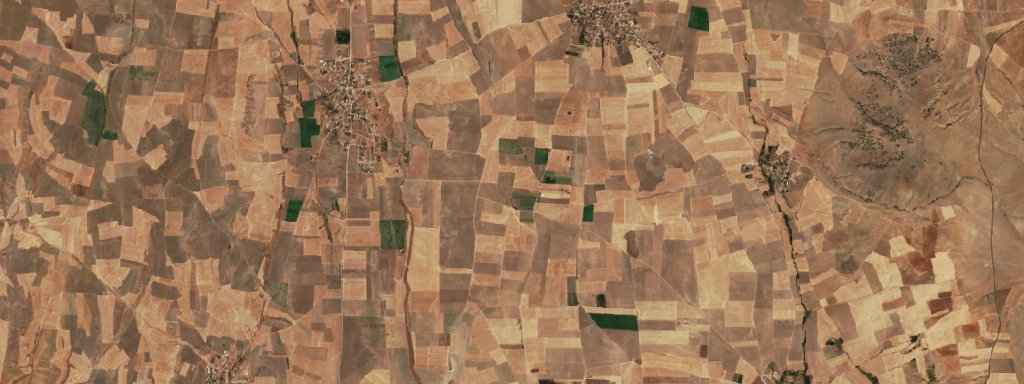 A terület a tűz előtt, 2026. szeptember 9.