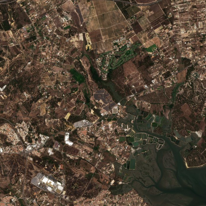 Sentinel-2 felvétel