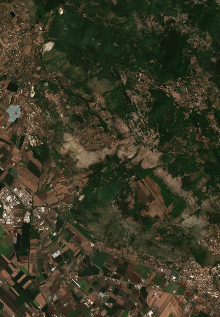 Sentinel-2 felvétel