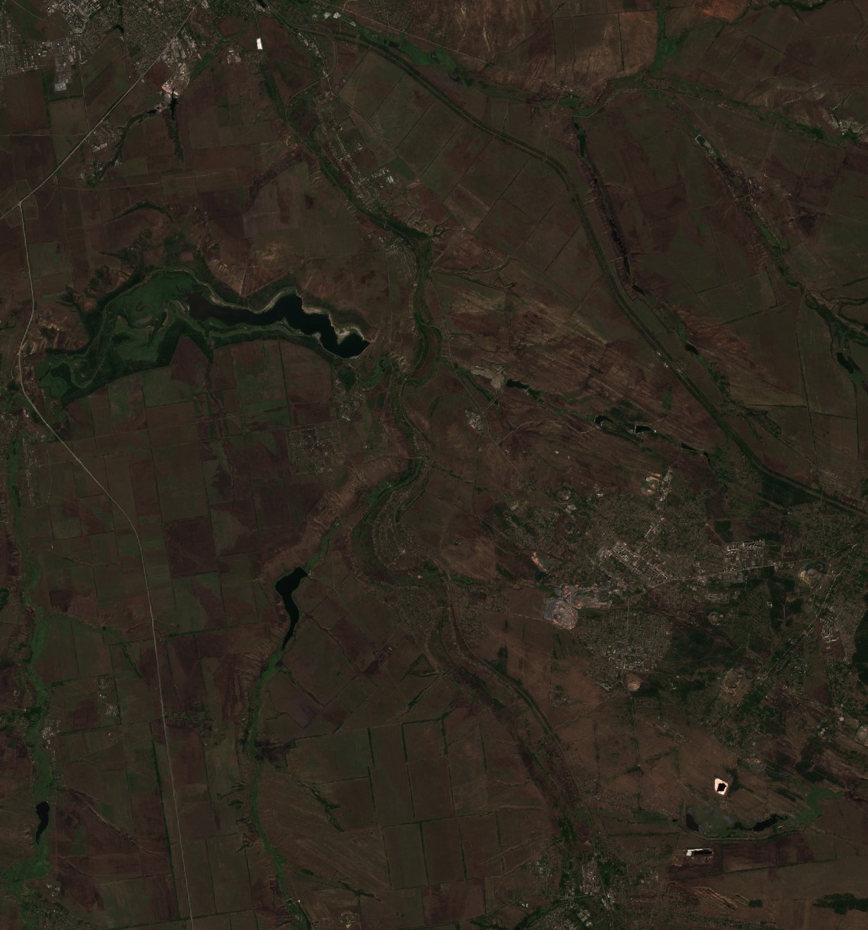 A terület a tűz után, 2026. augusztus 30.