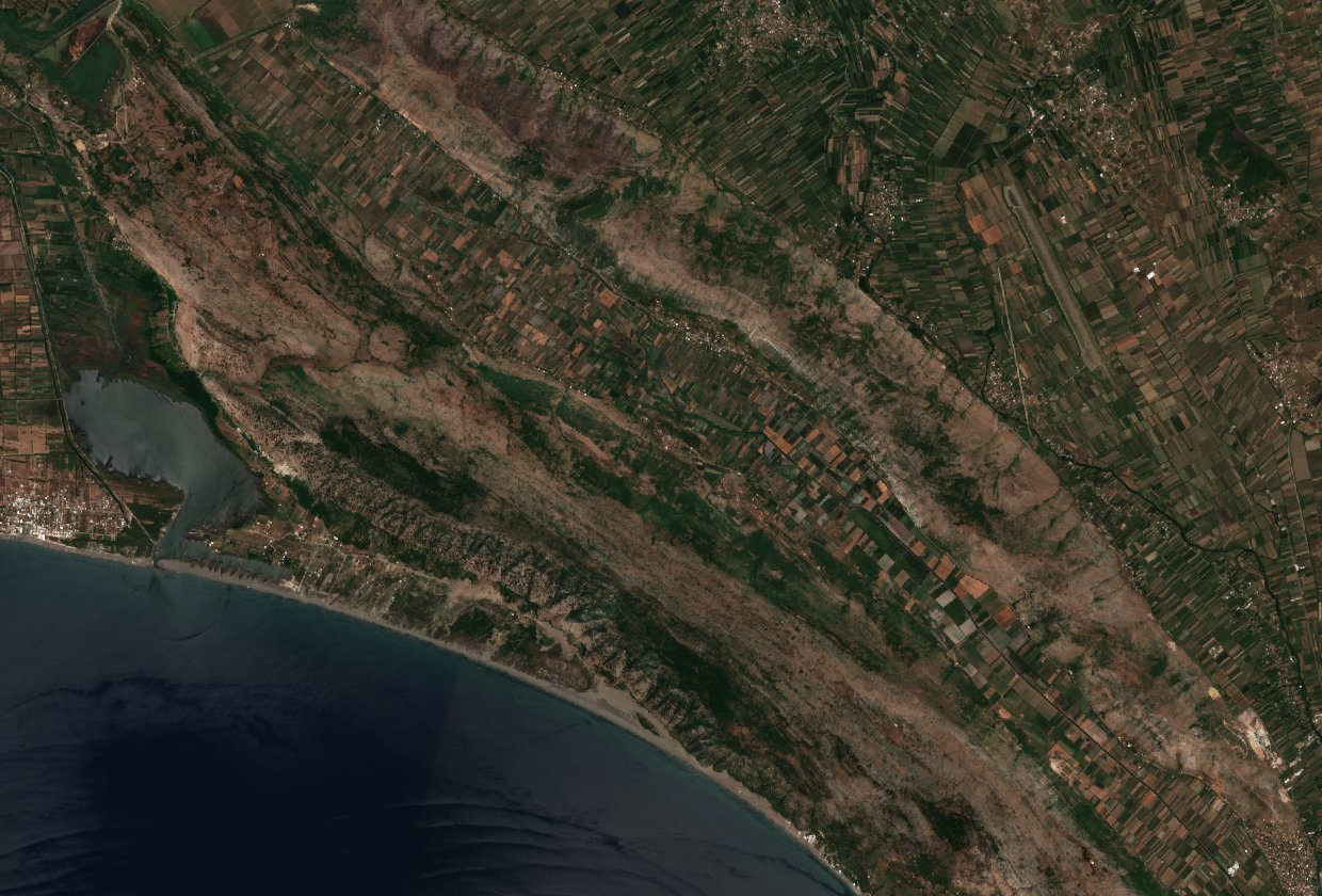 Sentinel-2 felvétel