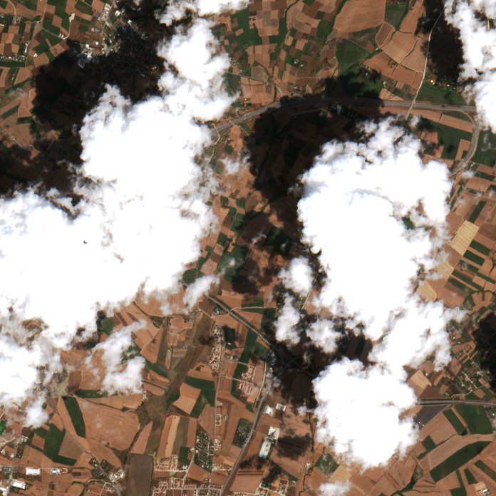 Sentinel-2 felvétel