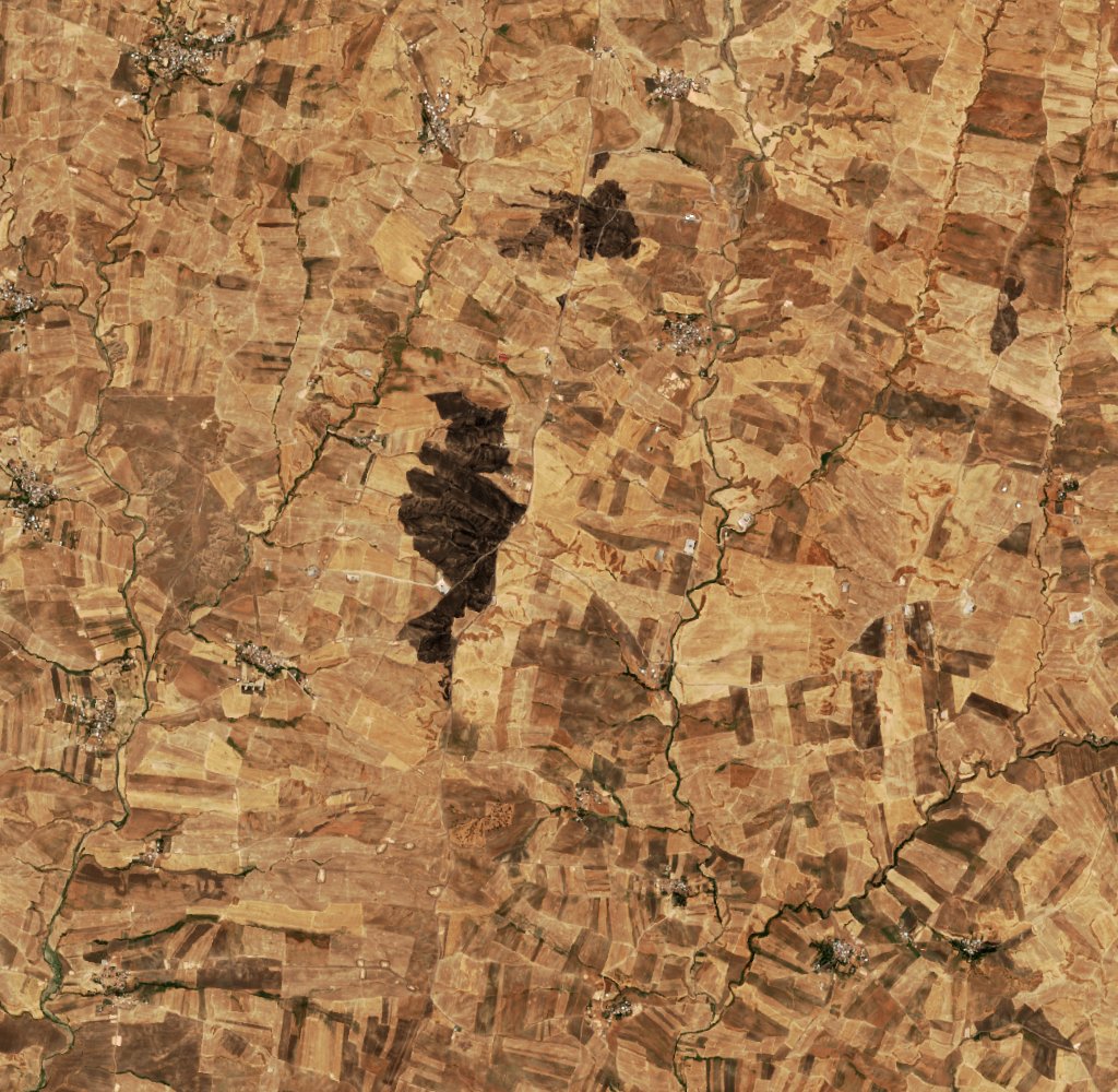 Sentinel-2 felvétel