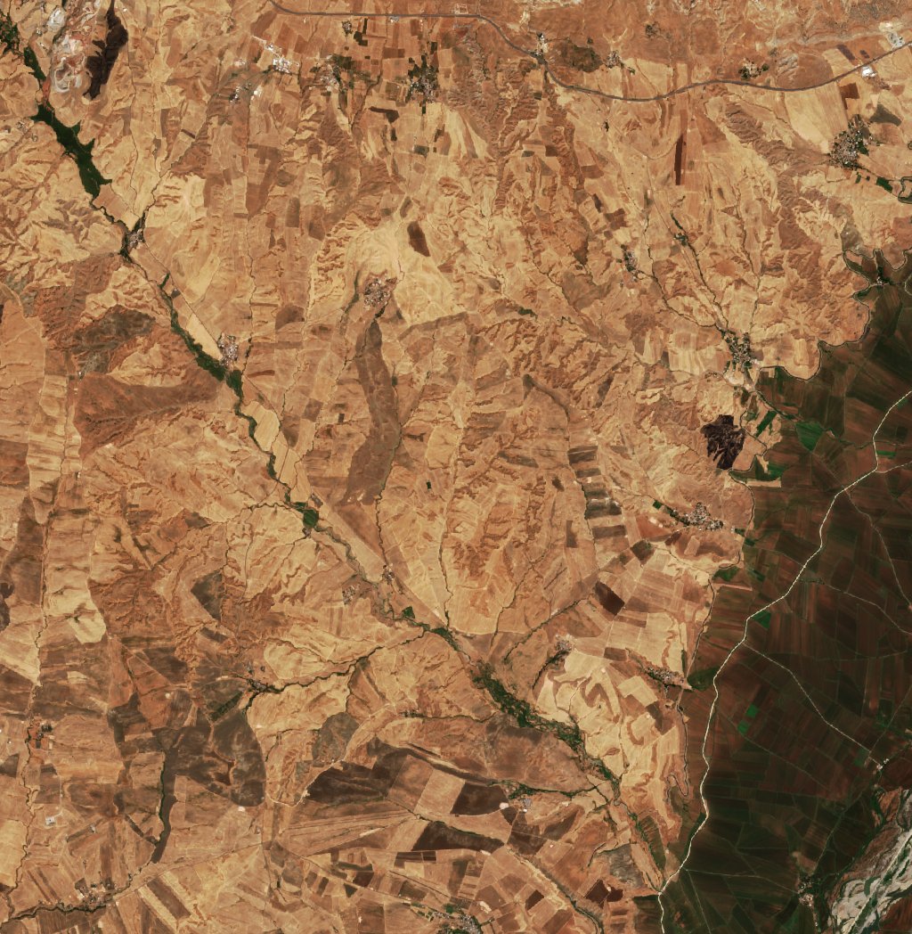 Sentinel-2 felvétel