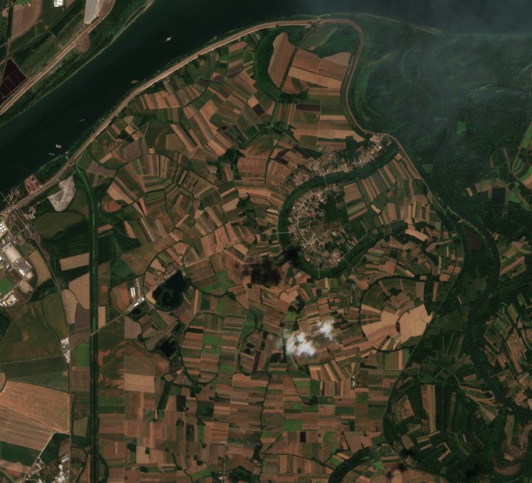 Sentinel-2 felvétel