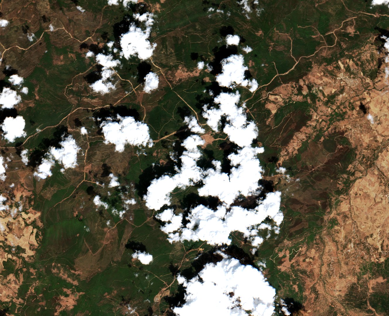 Sentinel-2 felvétel