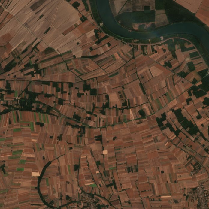 Sentinel-2 felvétel