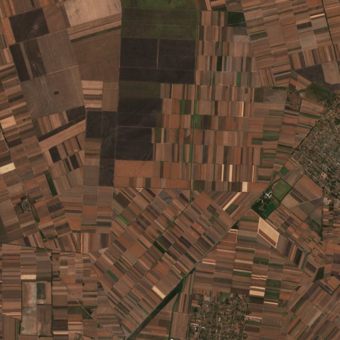 Sentinel-2 felvétel