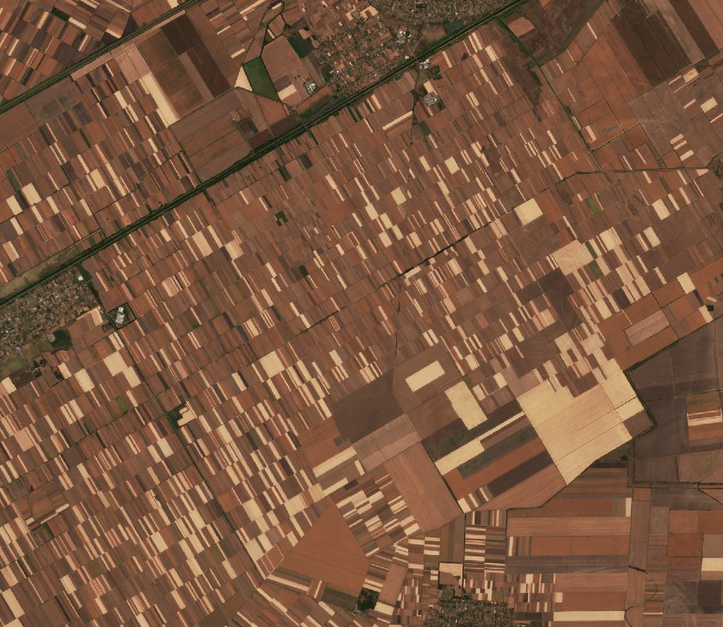 Sentinel-2 felvétel
