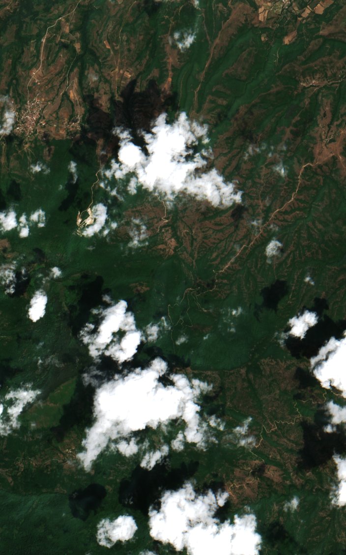 Sentinel-2 felvétel